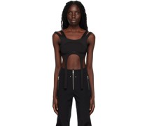Black Harness Tank Top