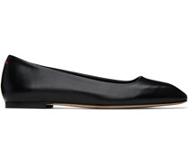 Black Ida Ballerina Flats