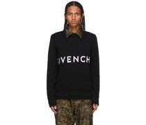Black Knit 4G Sweater