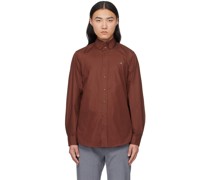 Brown 2 Button Krall Shirt
