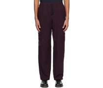 Burgundy Track Trousers