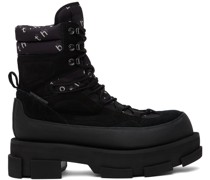 Black Gao Platform Boots