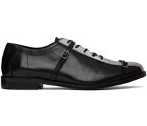 Black Buckle Endell Oxfords