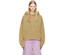 Green Relaxed Fit Hoodie