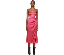 Pink Marguerite Midi Dress