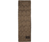 Khaki Quilted Scarf