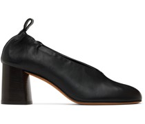Black Nadia Ballerina Heels