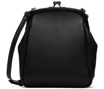 Black discord Clasp Bag