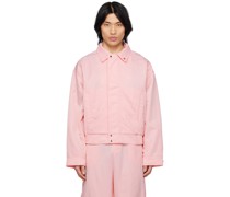 Pink Giwa Bomber Jacket