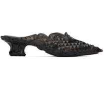 Black Melissa Edition Melissa Point Mules
