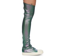 Green Stocking Sneaks Boots