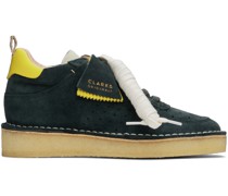 Green Desert Run Low-Top Sneakers