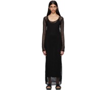 Black Evine Maxi Dress