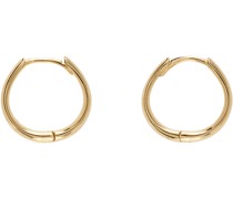 Gold Medium Intrinsic Hoop Earrings