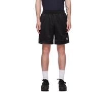 Black Geo Shorts