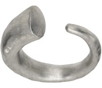 Silver Little Horn Ring