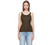Brown Verona Tank Top