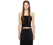 Black Strapless Camisole