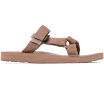 Brown Universal Slide Sandals