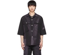 Black Nylon Shirt