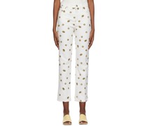 White Mixed Emotions Jeans