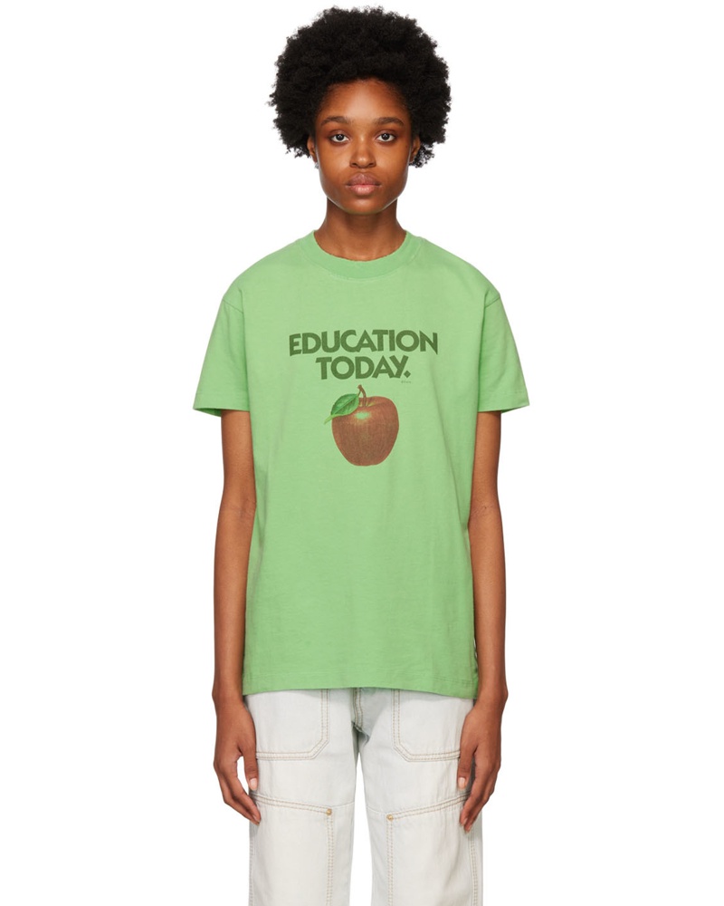 Eytys Damen SSENSE Exclusive Green Jay T-Shirt