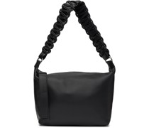 Black XL Lattice Pouch Bag