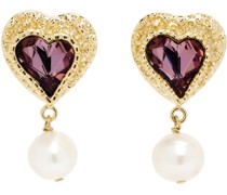 Gold Eden Love Earrings