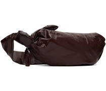 Brown Small Soft Croissant Bag