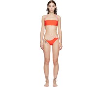 SSENSE Exclusive Red Strappy Bikini