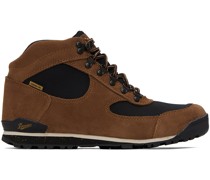 Brown & Black Jag Boots