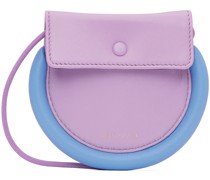 Purple & Blue Nano Bumper Moon Bag