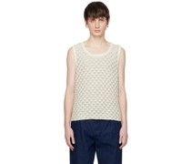 Off-White Check Tank Top
