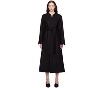 Black Minimal Coat
