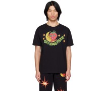 Black Printed T-Shirt
