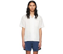 White Linen Tommy Shirt