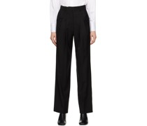 Black Gelso Trousers