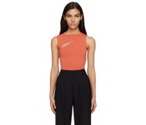 Orange Nadja Tank Top