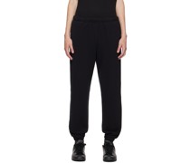Black Heavyweight Sweatpants
