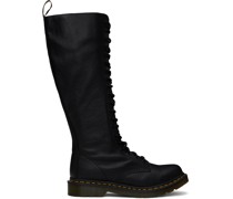 Black 1B60 Virginia Leather Boots