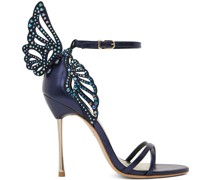 Navy Heavenly Heeled Sandals