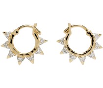 Gold Spike Earrings