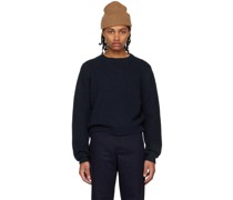 SSENSE Exclusive Blue Fisherman Sweater