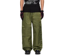 Khaki Snow Cargo Pants