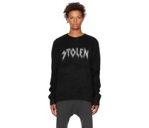 SSENSE Exclusive Black Dark Metal Sweater