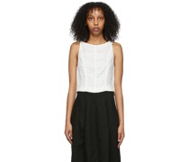 White Bettina Tank Top
