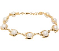 Gold Pearl Spark Bracelet