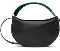 Black Foldover Bag