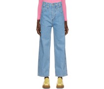 Blue Baggy Jeans