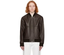Brown Cesar Leather Jacket